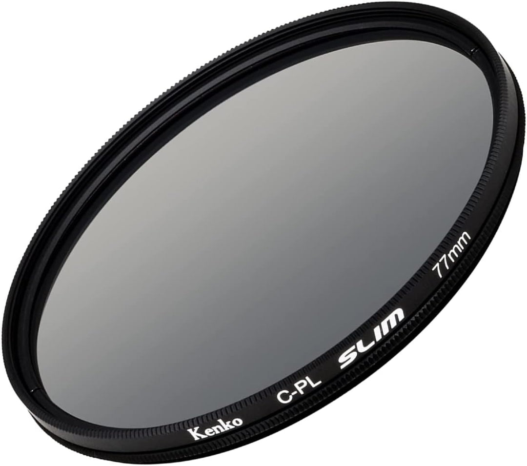 Kenko Smart Circular PL Slim Polarisationsfilter Gehäuse, 77 mm schwarz, 77 mm