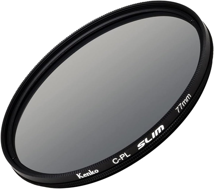 Kenko Smart Circular PL Slim Polarisationsfilter Gehäuse, 77 mm schwarz, 77 mm