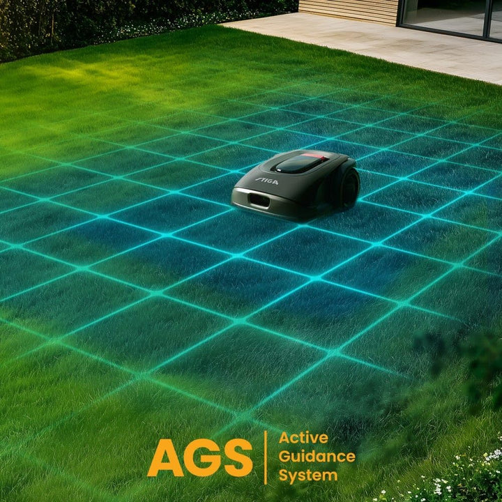 STIGA A 8 - Autonomer Mähroboter, kabellos, AGS & GPS-RTK Navigation, bis zu 800 m², App-gesteuert,