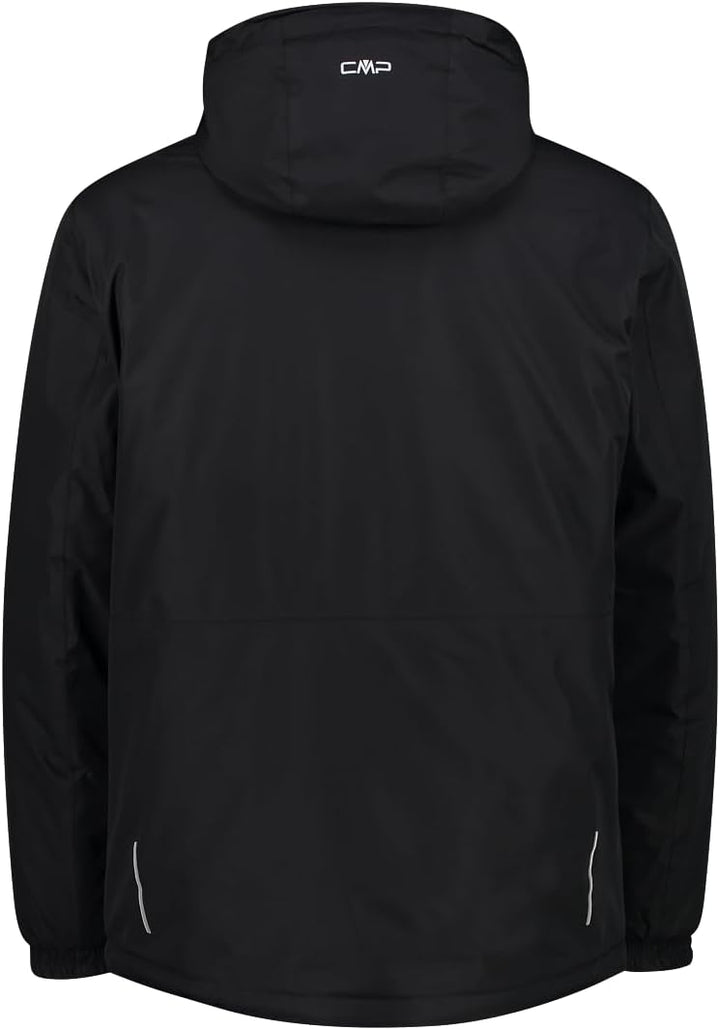 CMP Herren Hoodie Jacke Isolationsjacke Kunstfaserjacke 54 Basic Black, 54 Basic Black