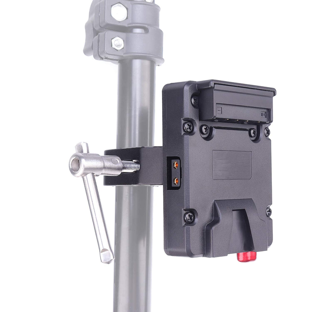 Fotga Mini Nano V-Lock V-Mount Batterie Netzteilplatten Adapter im Taschenformat mit D-Tap & Super C