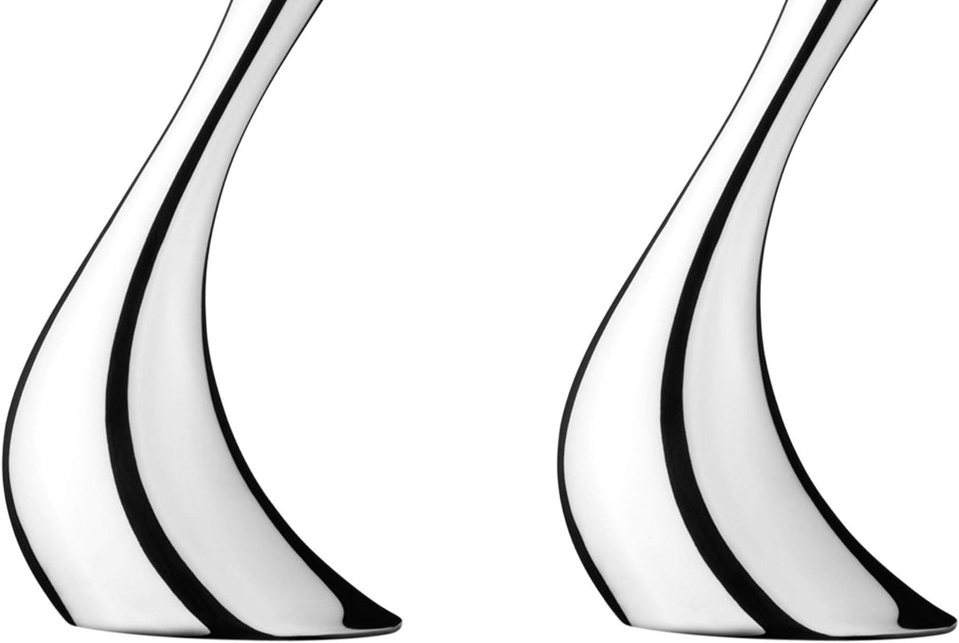 Georg Jensen Kerzenhalter-Set Cobra (M) (2-teilig) 20cm, 20cm