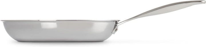 Le Creuset Antihaftbeschichtete flache Pfanne aus 3-ply PLUS Edelstahl, 26 cm, 96600226000000 26 cm