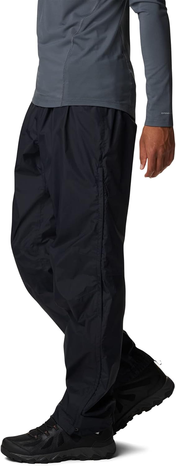 Columbia Herren Wasserdicht Regenhose Pouring Adventure Ii Pant S Schwarz, S Schwarz