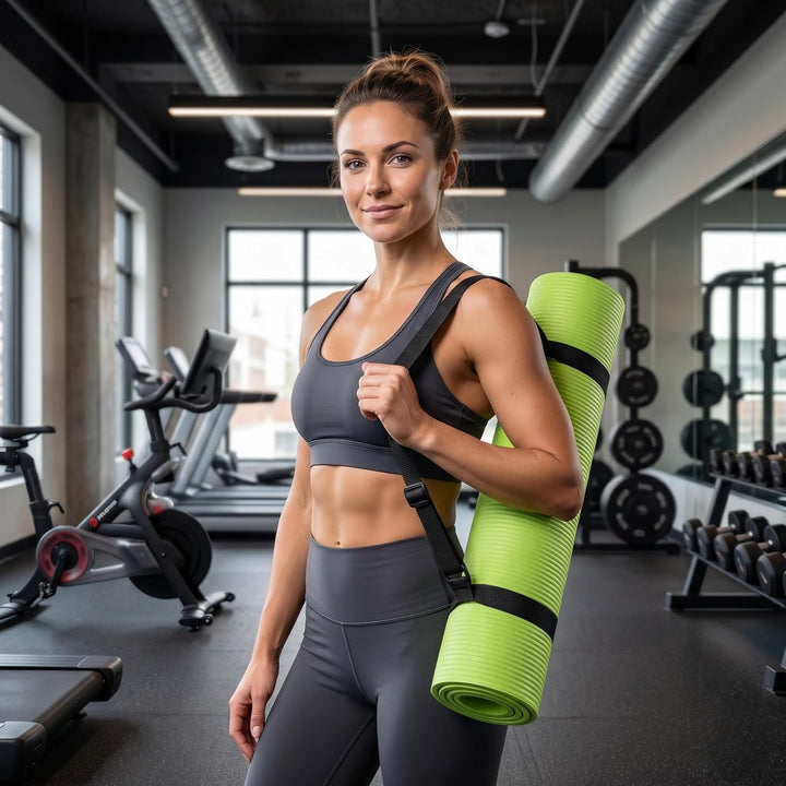 Yogamatte, Fitnessmatte Rutschfest Und Trainingsmatte, Yoga Matte Dicker, Sportmatte Dicke, Gym Matt