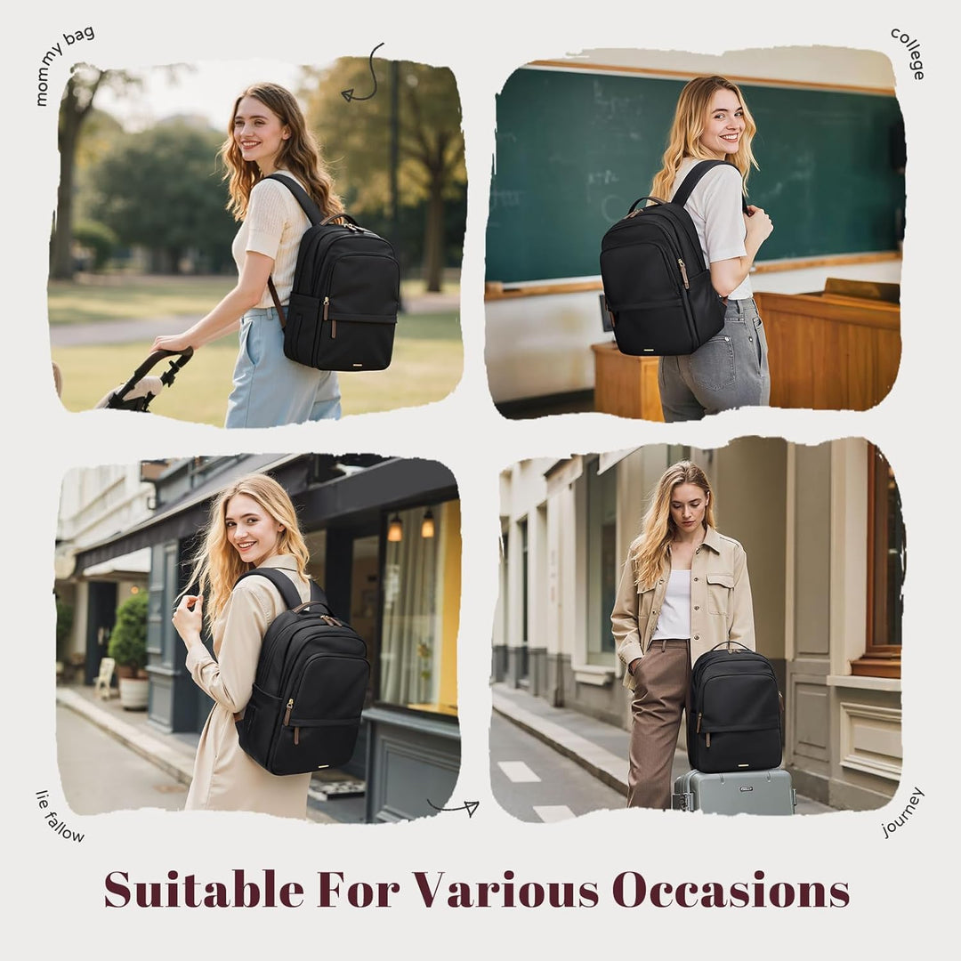GOLF SUPAGS Multifunktional Handgepäck Rucksack, Schulrucksack Teenager, Rucksack Damen für Schule,
