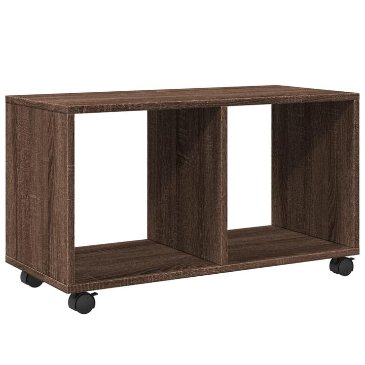 vidaXL Rollschrank, Rollcontainer mit Offenem Design, Aktenschrank für Büro Wohnzimmer, Büroschrank