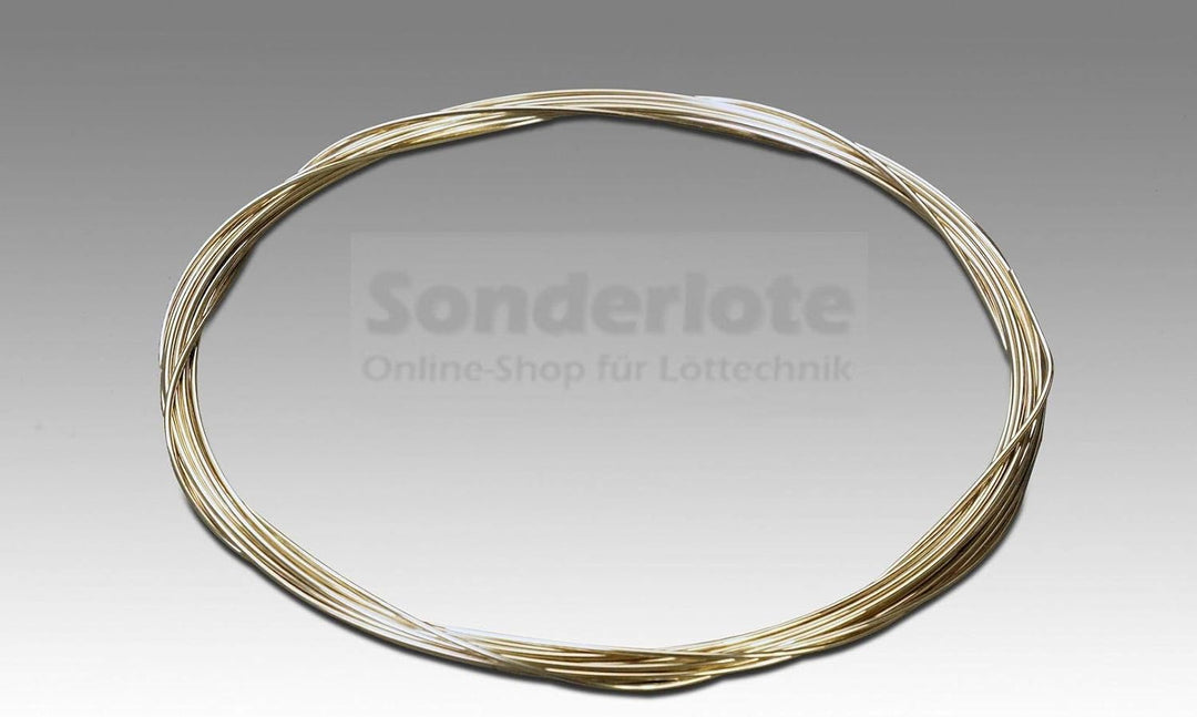 Silberlot Silberhartlot Silberlotdraht Hartlot mit 55% Silber Hartlöten bei 650 °C verschiedene Dick
