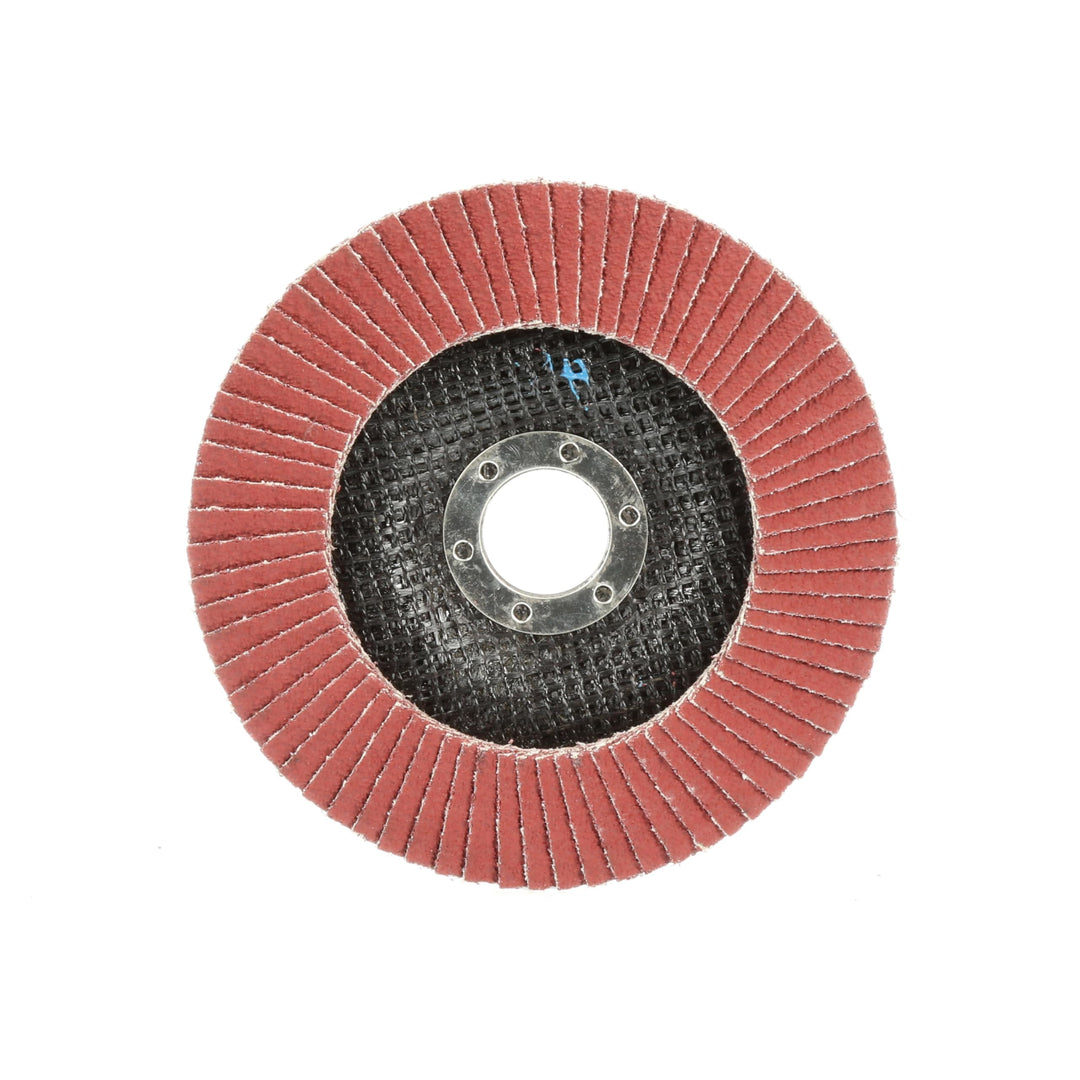 3M 51468 Cubitron II Fächerschleifscheibe 969F, 40+, konisch, 125 mm, 22,23 mm (10-er Pack) 125mm 40