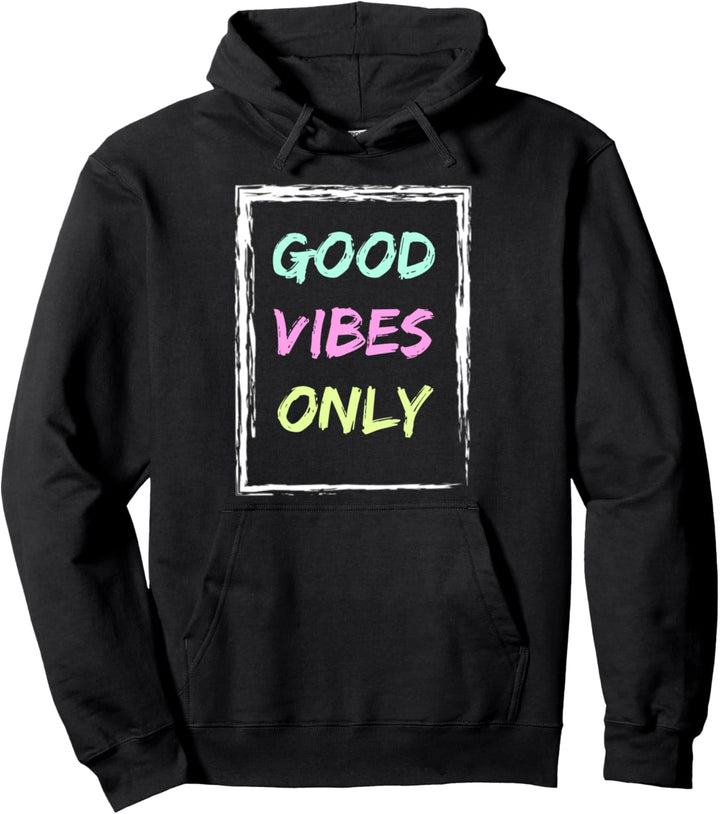 Gute Stimmung ist nur ein positives inspirierendes Zitat Pullover Hoodie