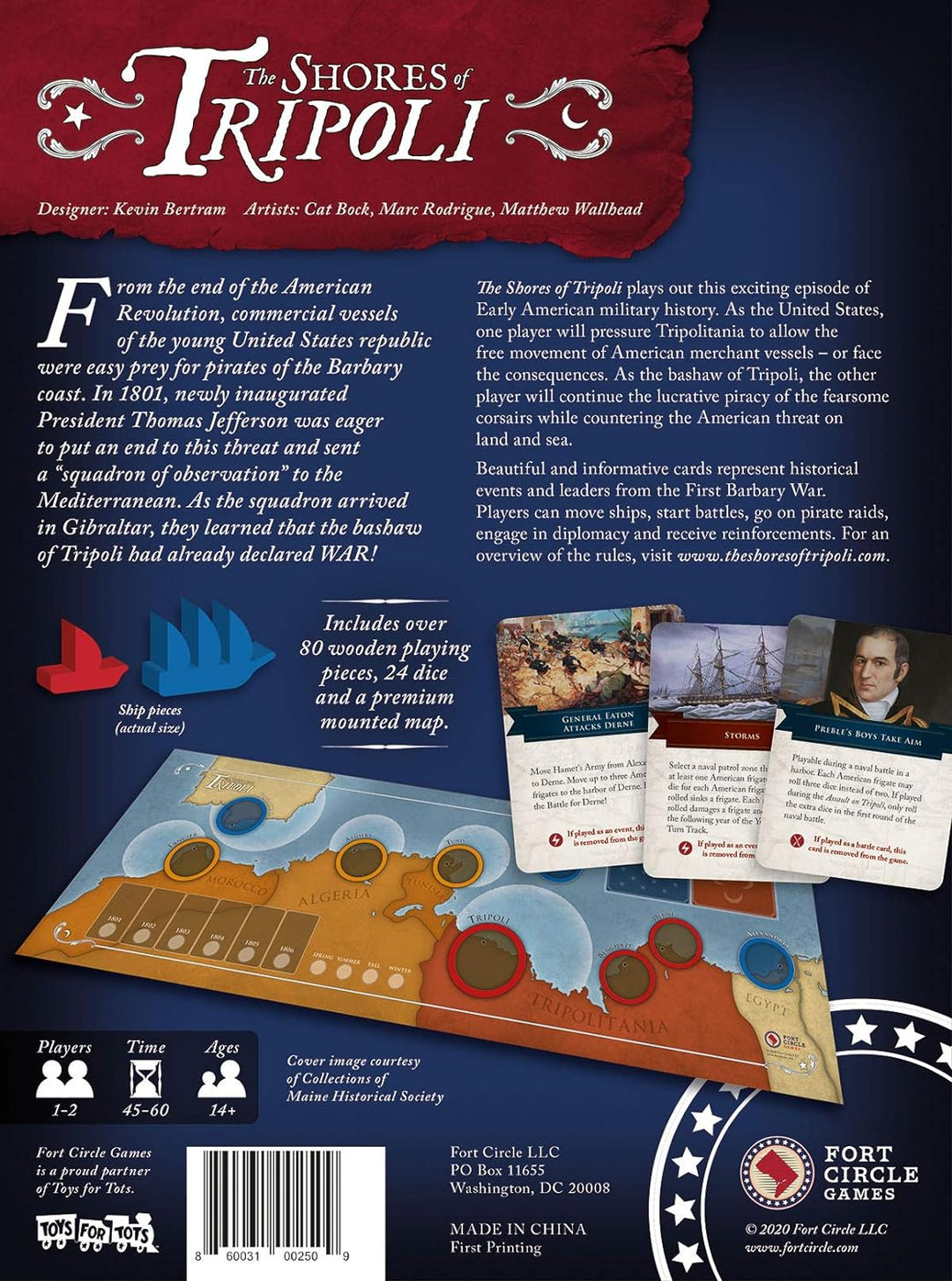 The Shores of Tripoli Board Game