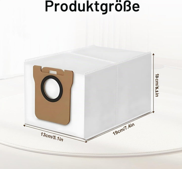 Ersatz Zubehör Set für Dreàme Bot D10 Plus RLS3D Roboter Staubsauger 2 Hauptbürsten, 4 Filter, 4 Sei
