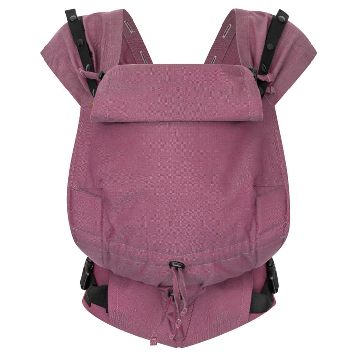 Hoppediz Babytrage Primeo, für Neugeborene ab Geburt, Bauchtrage, Rückentrage, 100% Bio-Baumwolle, M