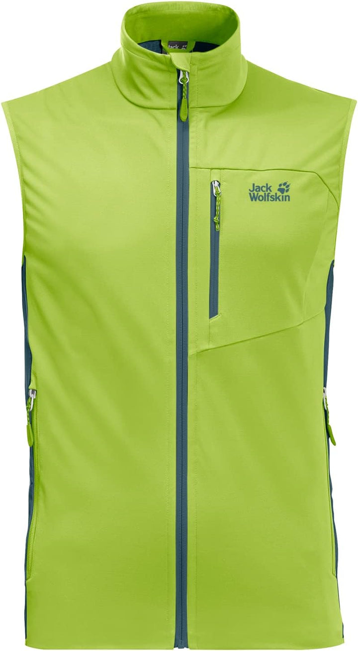Jack Wolfskin Herren Highest Peak Vest M Weste S Fresh Green, S Fresh Green