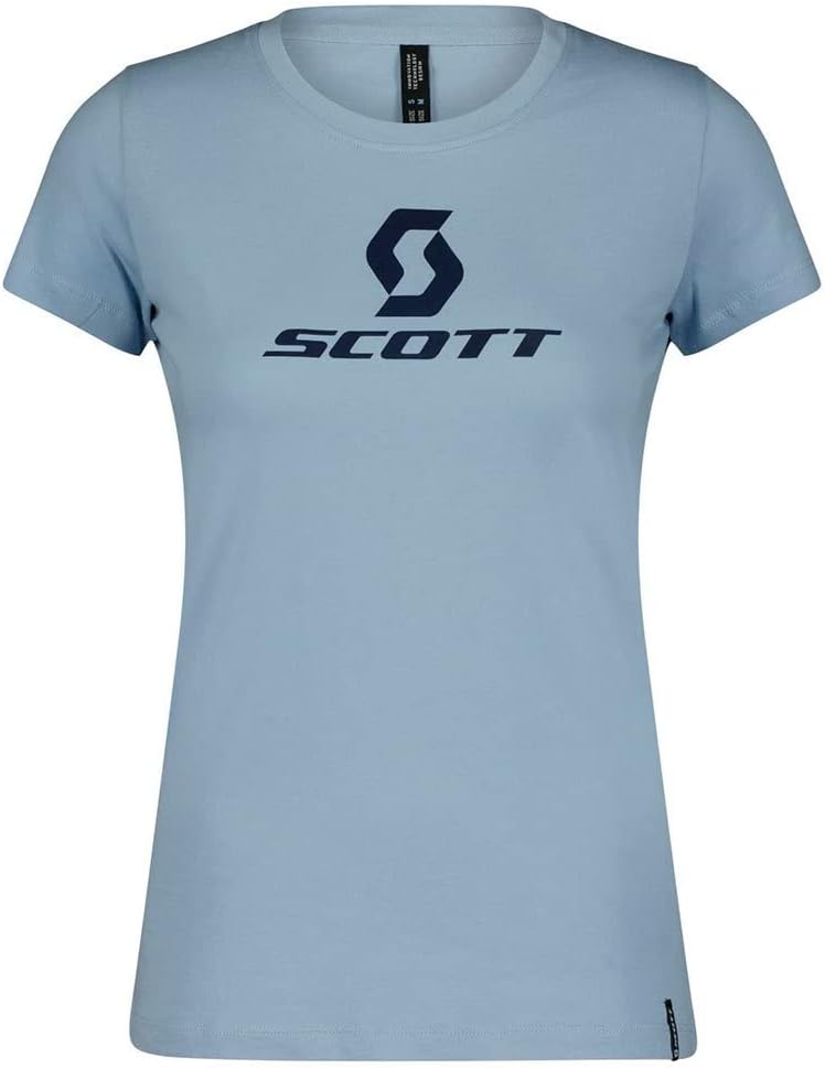 Scott Icon Damen Freizeit T-Shirt blau 2022 40 Blau, 40 Blau