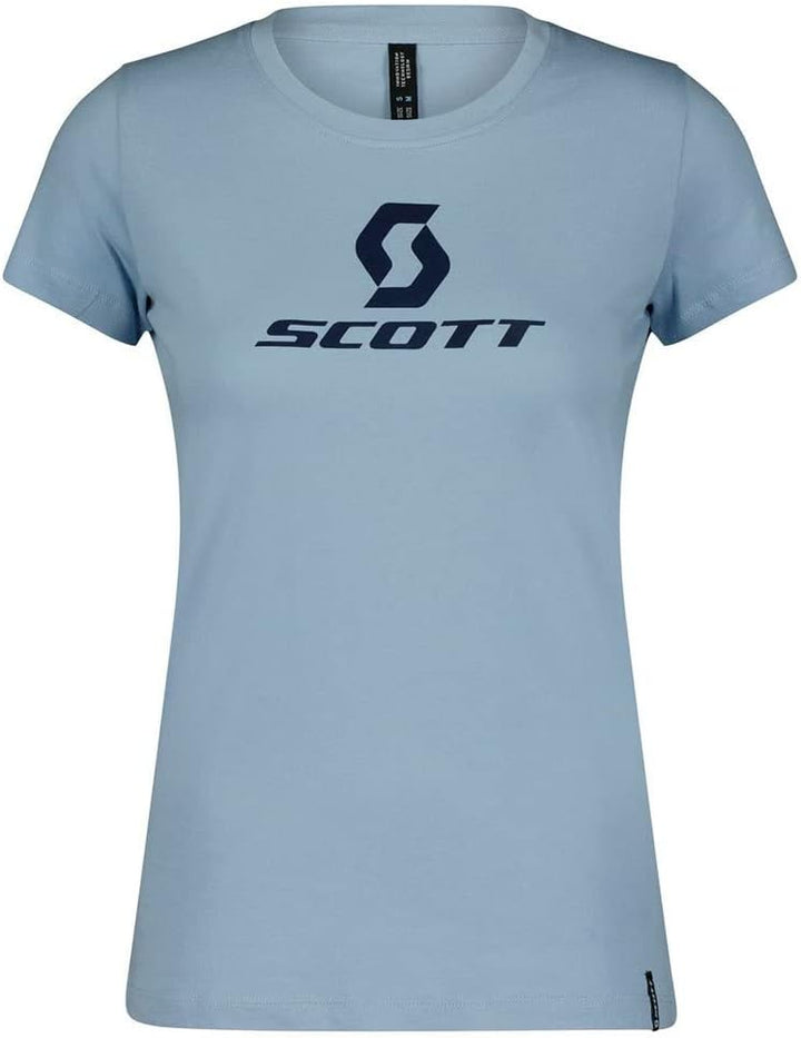 Scott Icon Damen Freizeit T-Shirt blau 2022 40 Blau, 40 Blau