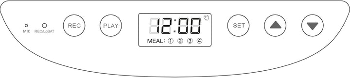 TRIXIE steuerbarer Futterspender per APP "FUTTERAUTOMAT TX8, 4,3 L/24 × 38 × 19 CM, WEIss/SCHWARZ" -