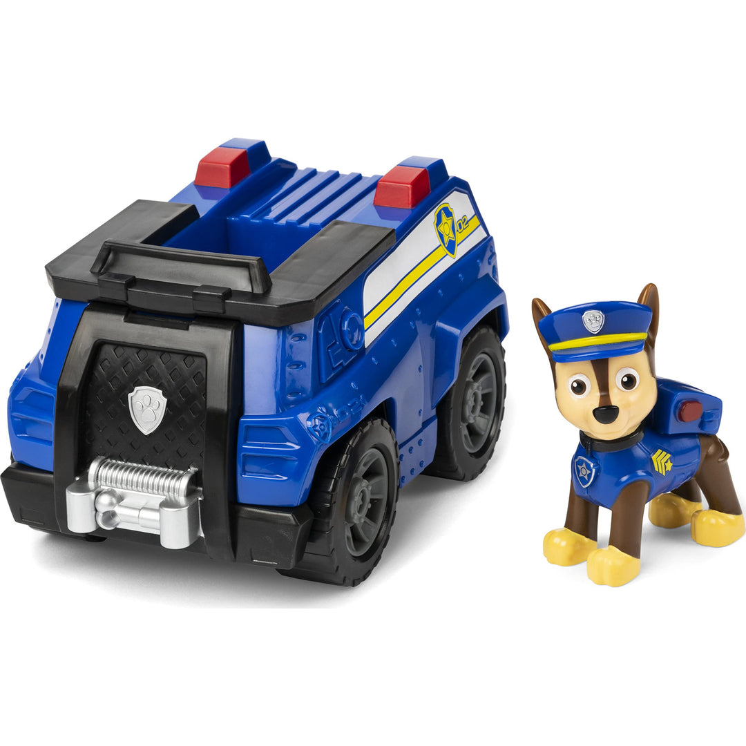 PAW Patrol Polizei-Fahrzeug mit Chase-Figur (Basic Vehicle) Basic Vehicle Chase, Basic Vehicle Chase