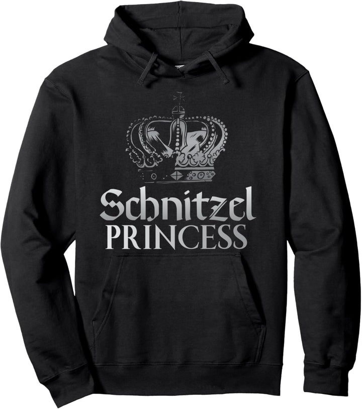 Schnitzel Prinzessin lustiger deutscher Schnitzel Pullover Hoodie