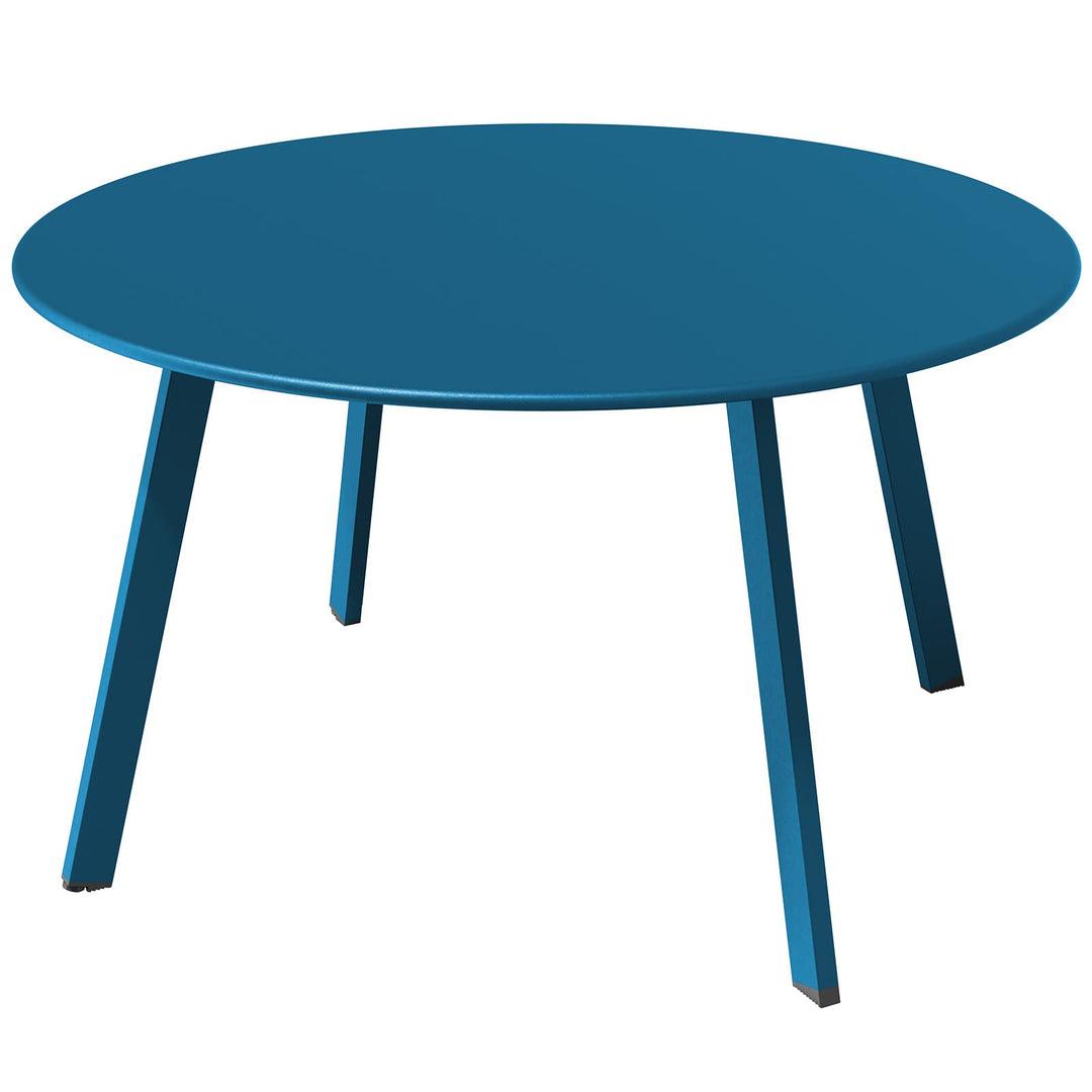 Grand patio Kaffeetisch, Beistelltisch, Balkontisch, Premium Stahl, Einfacher Aufbau, Outdoor Tischf