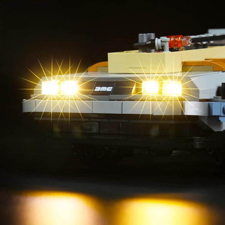 BrickBling LED-Leuchten für Lego 10300 Back to The Future Time Machine Building (kein Lego enthalten