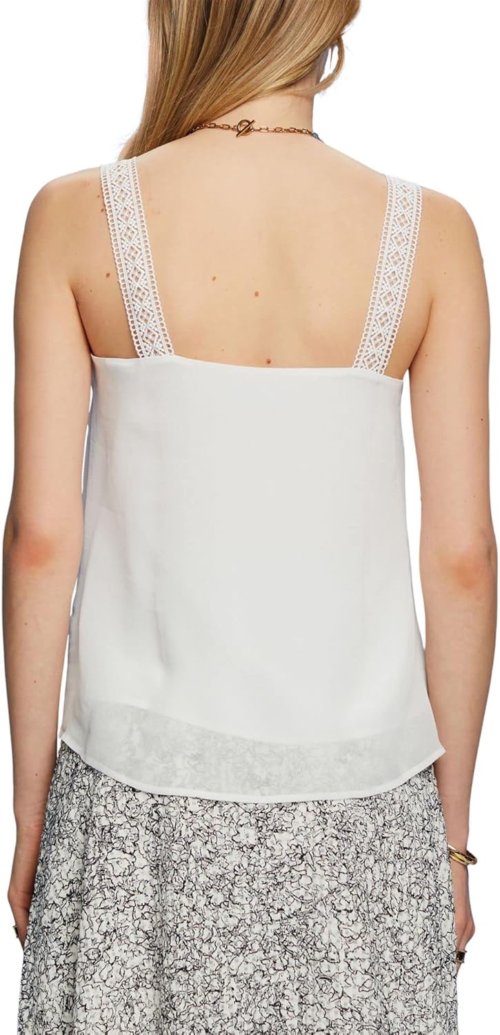 ESPRIT Damen Bluse M 100/White, M 100/White