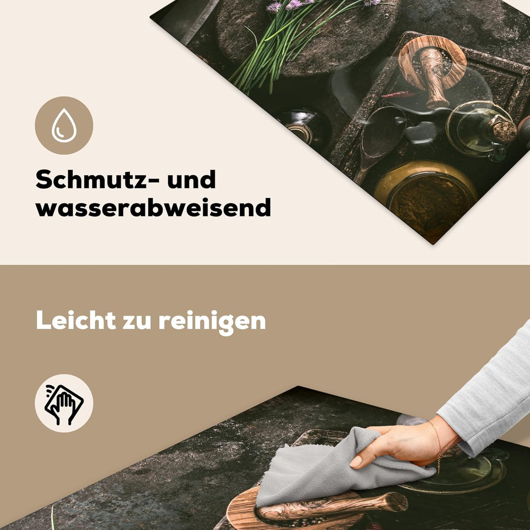 Herdabdeckplatte Einteilig Ceranfeld Abdeckplatte Küche Deko Ceranfeldabdeckung Herdabdeckung Indukt