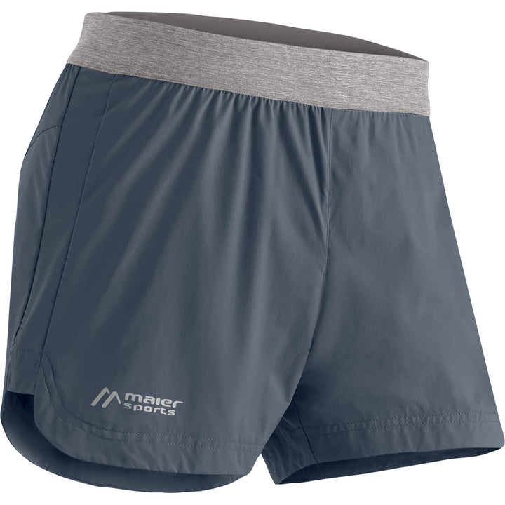 Maier Sports Damen Shorts Fortunit Shorty W, kurze Wanderhose, elastische Outdoor Trekkinghose 36 Bl