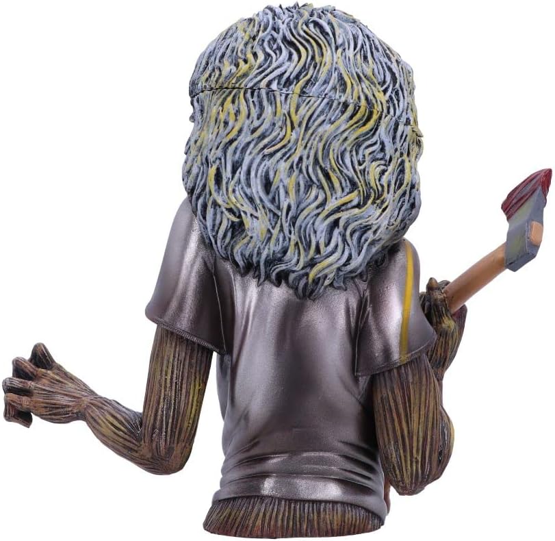 Nemesis Now Offizielles Lizenzprodukt Iron Maiden Killers Büste Box (klein), gelb, 16,5 cm, Kunsthar