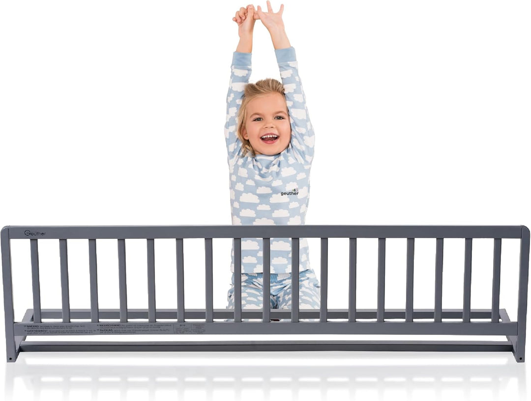 Bettschutzgitter in 90 und 140 cm Farbe Grau, Grösse 140 cm Grau 140