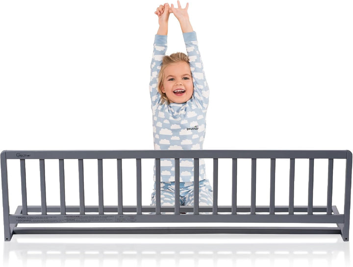 Bettschutzgitter in 90 und 140 cm Farbe Grau, Grösse 140 cm Grau 140