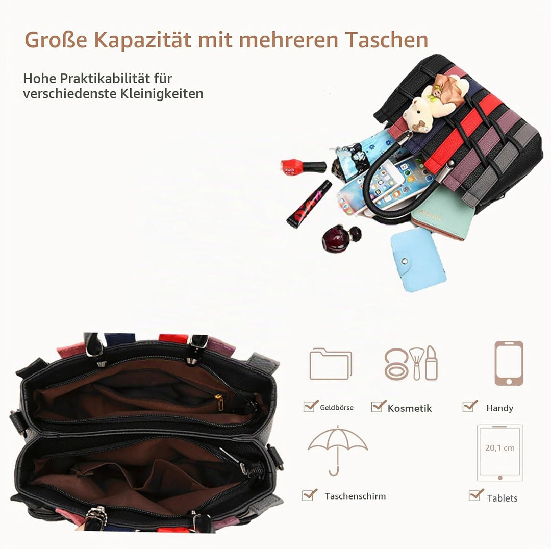 NICOLE &amp; DORIS Handtaschen für Damen Umhängetaschen Henkeltaschen Damen Handtasche die neuesten Tren