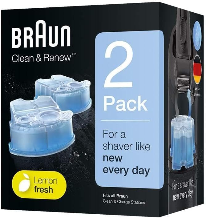 Braun Series 6 60-B7200cc+CCR Foil shaver Trimmer Black Blue