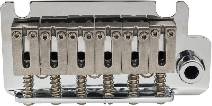 Musiclily Pro 52,5mm 2-Punkt Style Tremolo Steg Bridge Stahl Saitenreiter für American Strat E-Gitar