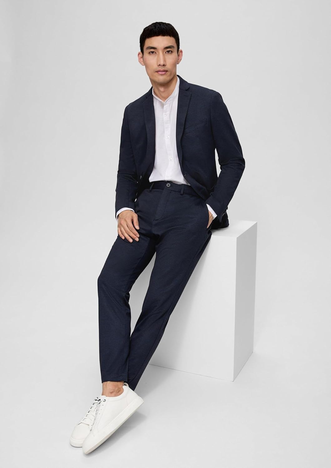 s.Oliver Herren Business-Anzug Jacke 44 59a8, 44 59a8
