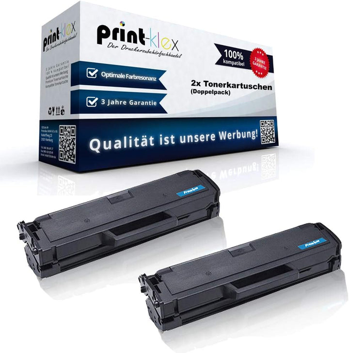 2X Print-Klex Tonerkartuschen kompatibel für Samsung Xpress M 2070 W Xpress M 2071 FH Xpress M 2071