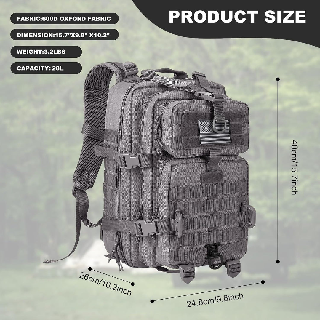 Hannibal Tactical Militär Taktischer Rucksack Cooper Rucksack Armee Assault Pack 3 Tage Bug Out Go B