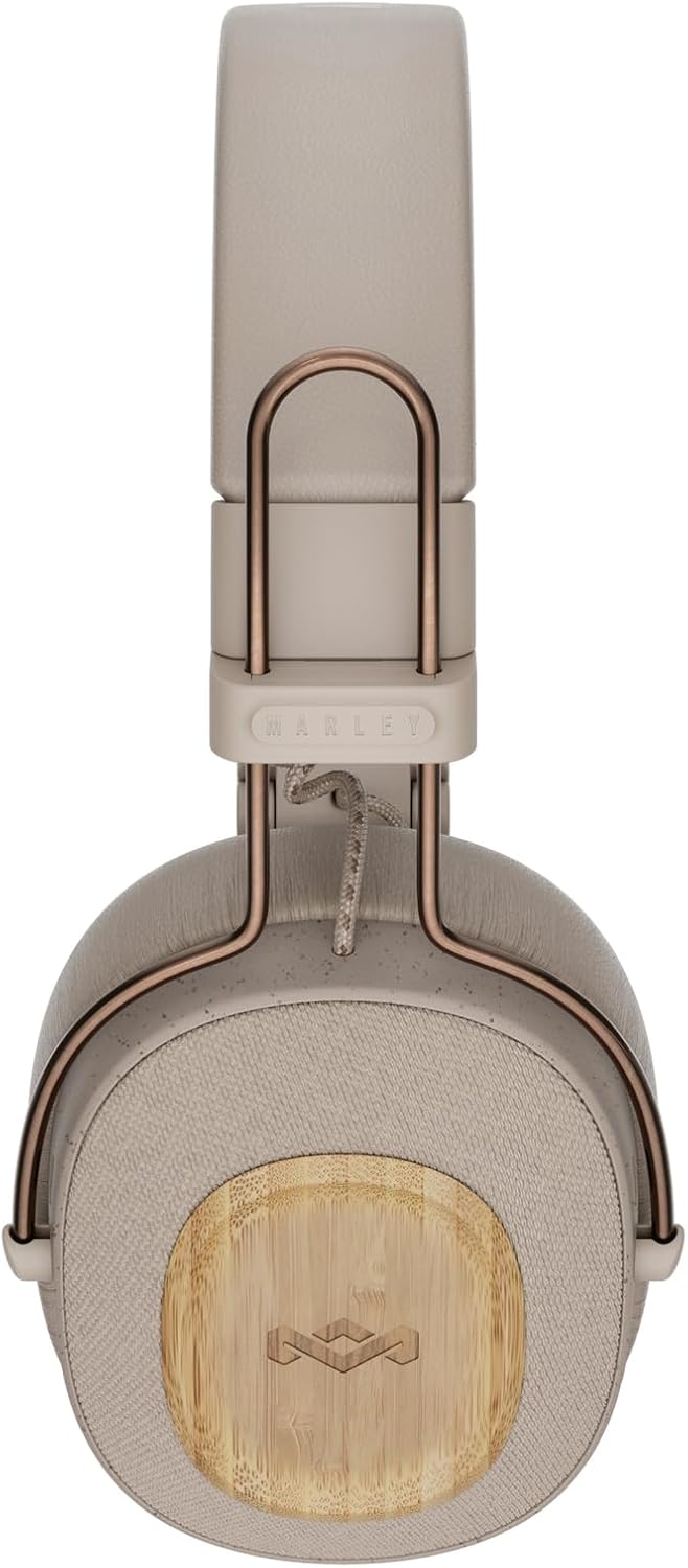 House of Marley Positive Vibration Riddim kabellose On-Ear Bluetooth Kopfhörer - 50 Std. Spielzeit,