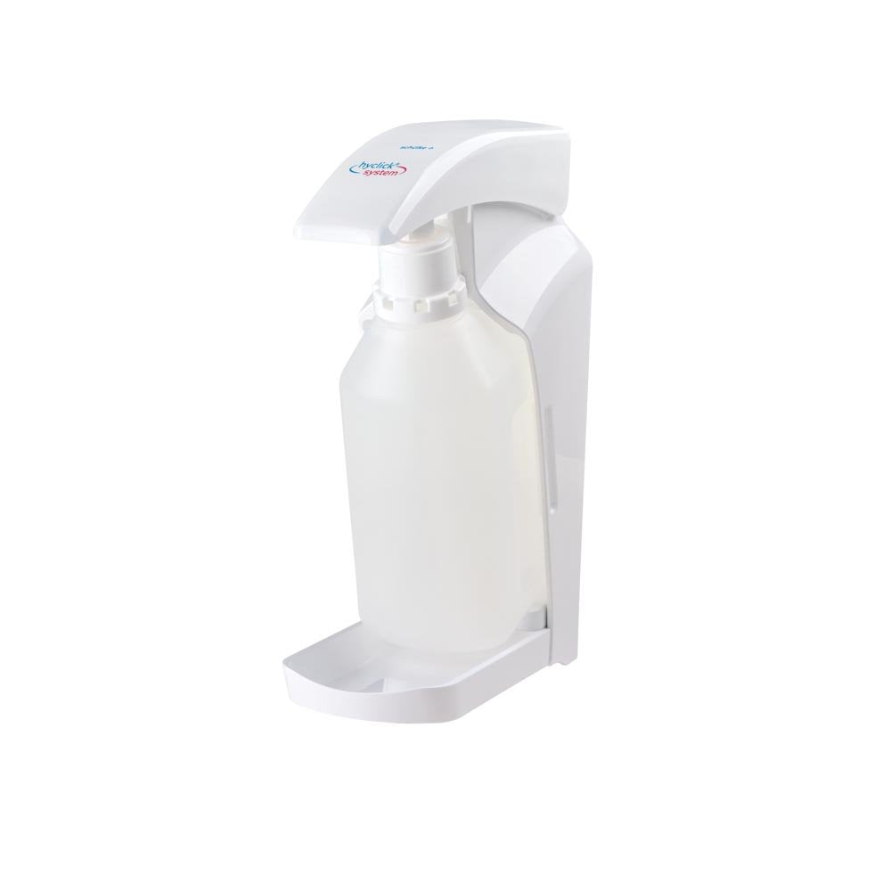 Schülke Hyclick® Spender Desinfektionsmittelspender 1000 ml | Seifen- und Desinfektionsmittelspender