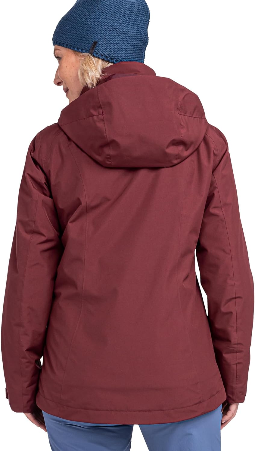 Schöffel Damen 3in1 Jacket Partinello L, wind- und wasserdichte Winterjacke mit separat verwendbarer