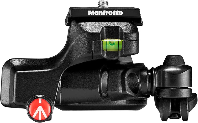 Manfrotto Befree 3-Way Live Stativkopf, Aluminium Fluid-Kopf für Foto- und Video-Kameras bis zu 6 kg