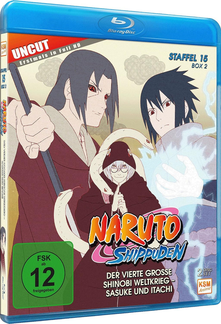Naruto Shippuden Staffel 15 Box 2 (555-568, 14 Folgen) (2-Disc-Set) (Blu-ray), Blu-ray