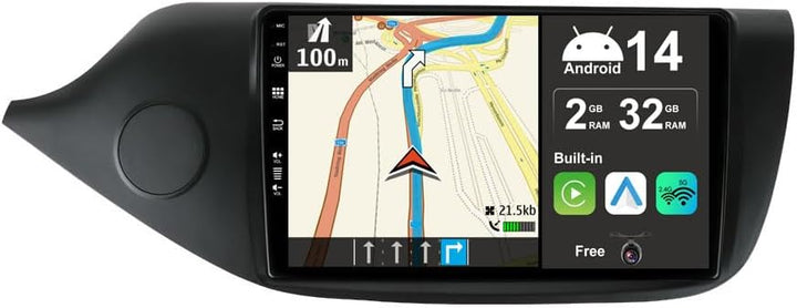 JOYX Android 12 Autoradio Passt für Kia CEE'd CEED JD (2012-2018) - Kabellos Carplay + Android Auto