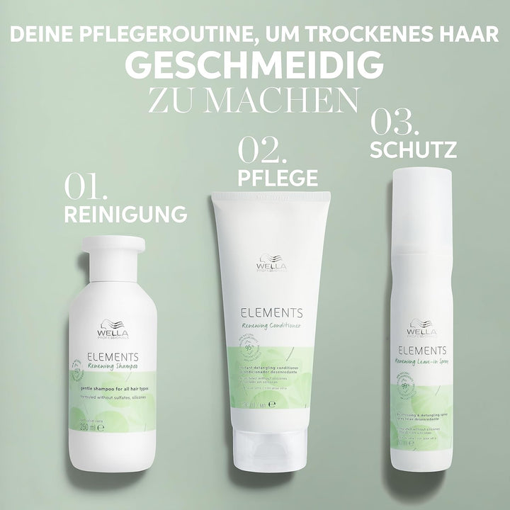 Wella Professionals Elements Renewing Conditioner – Haarspülung mit natürlichen Inhaltsstoffen für t