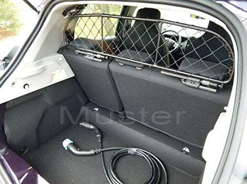 ERGOTECH Trennnetz Trenngitter kompatibel mit Renault Zoe, RDA65-XXS, für Hunde und Gepäck. Sicher,