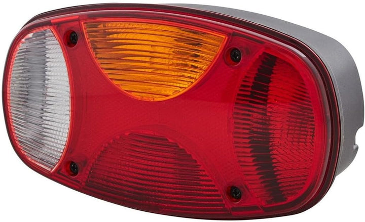 HELLA - Heckleuchte - Cargoluna - Glühlampe - 24V - Anbau/geschraubt - Lichtscheibenfarbe: mehrfarbi