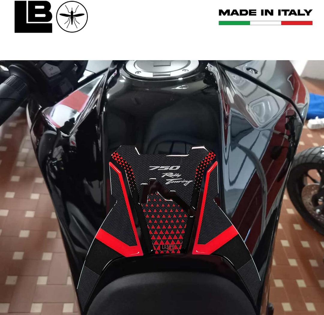 LABELBIKE 3D Aufkleber Motorrad Tankpad kompatibel mit Honda | Transalp 2025, Harzschutz, Kratzfest,