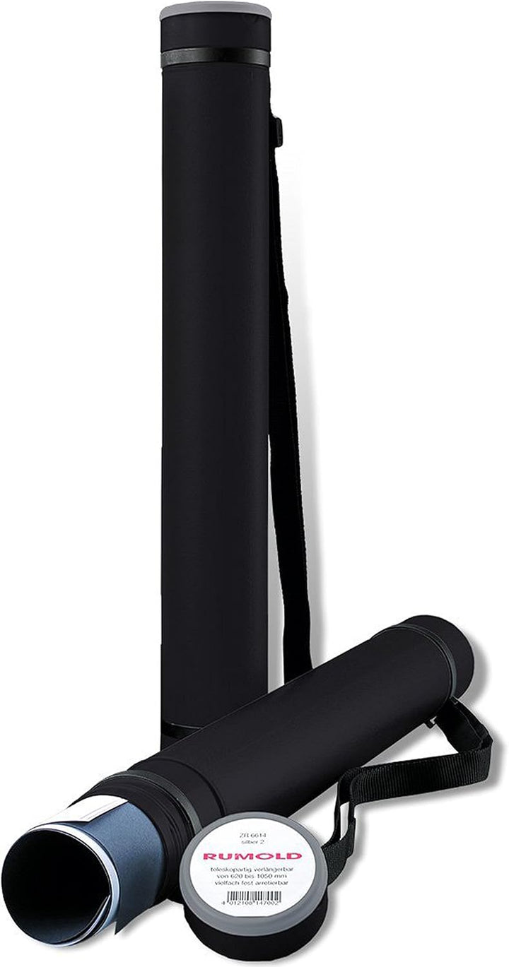 Rumold Zeichenrollen-Köcher, 600 mm - 1000 mm, Ø 80 mm, Polyethylen (4 Köcher, 4 Farben)