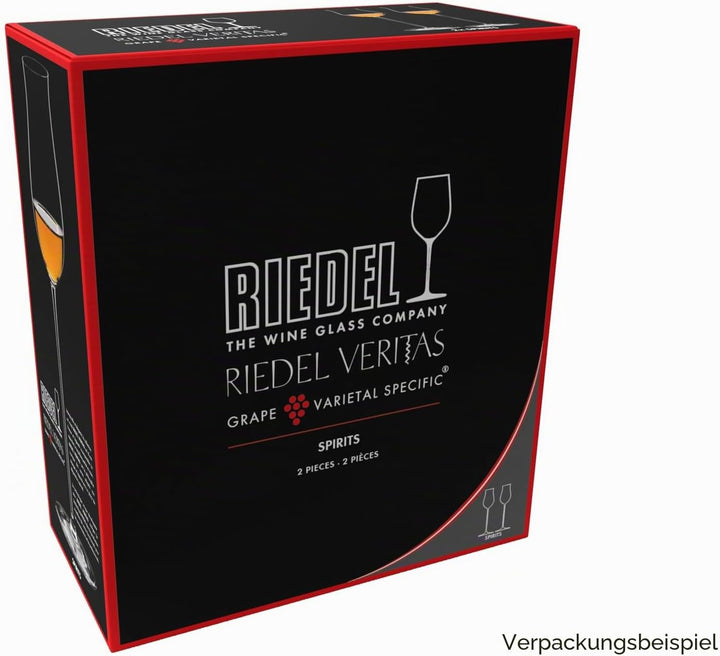 RIEDEL Veritas Spirits Glas, 2 Stück, transparent Spirituosen, Spirituosen