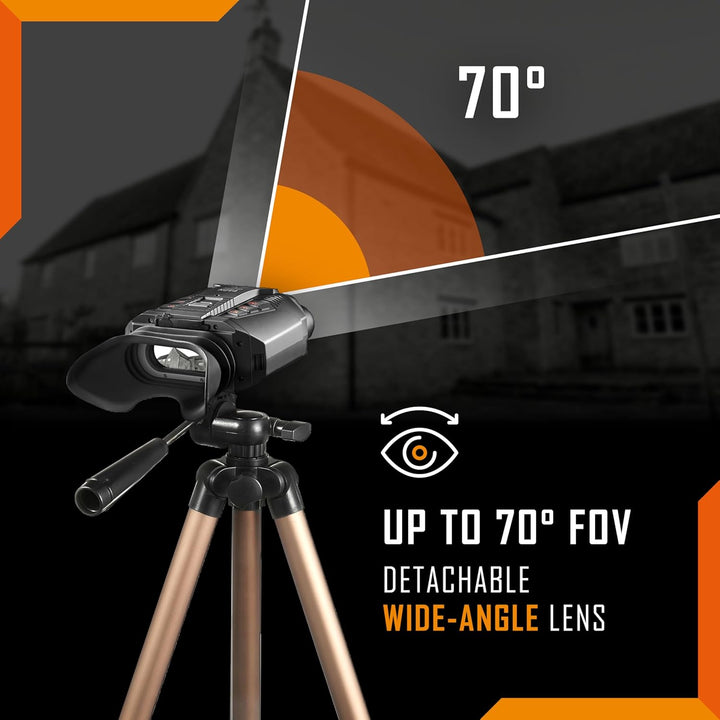 Nightfox Nova Digitales Nachtsichtbrillen-Fernglas: 60 fps Hochgeschwindigkeitssensor für Fledermaus